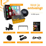 Apple & Android CarPlay Scherm™ - Goedkoop & eenvoudig CarPlay in je oude auto