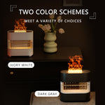 2024 Nieuwe producten Regen Wolk Brand Luchtbevochtiger Waterdruppel Novedades 2024 Regen Water Diffuser Vuurvlam Luchtbevochtiger Aroma Diffuser