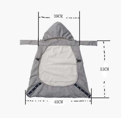 Winddichte Baby rugzak deken Baby Sling